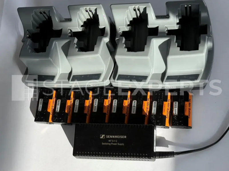 Sennheiser BA 2015 & L2015 Bundle – 8 Batteries, 2 Chargers