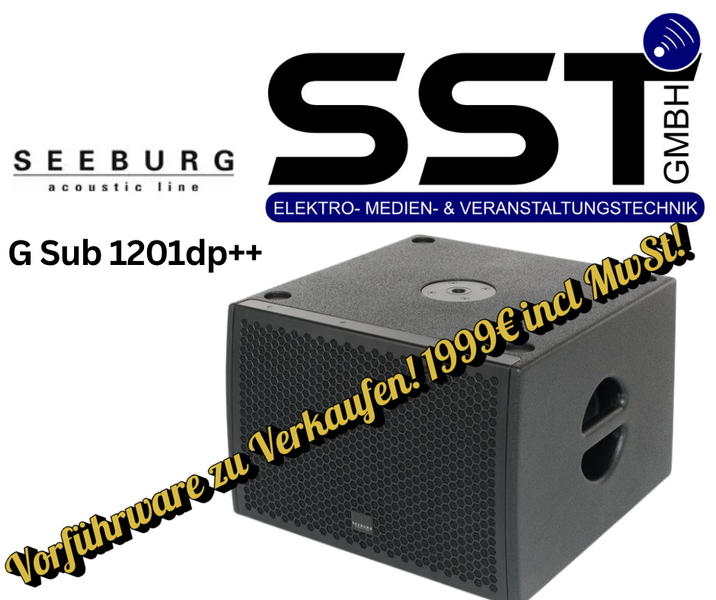 Seeburg Acoustic Line G Sub 1201dp++ Demo Subwoofer | Ex-Display