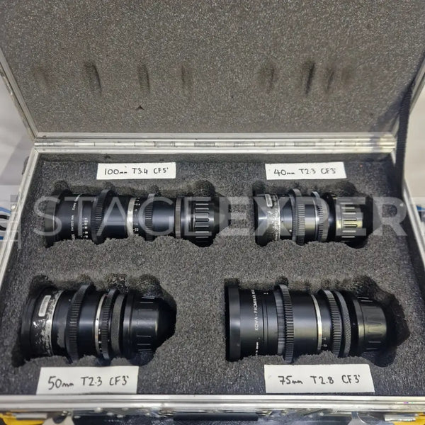 Kowa Prominar 35BS Anamorphic Lens Set 40-100mm with Case