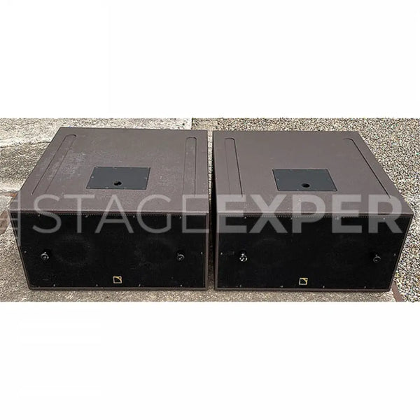 L-Acoustics SB118 Subwoofers – Pair with Flight Case