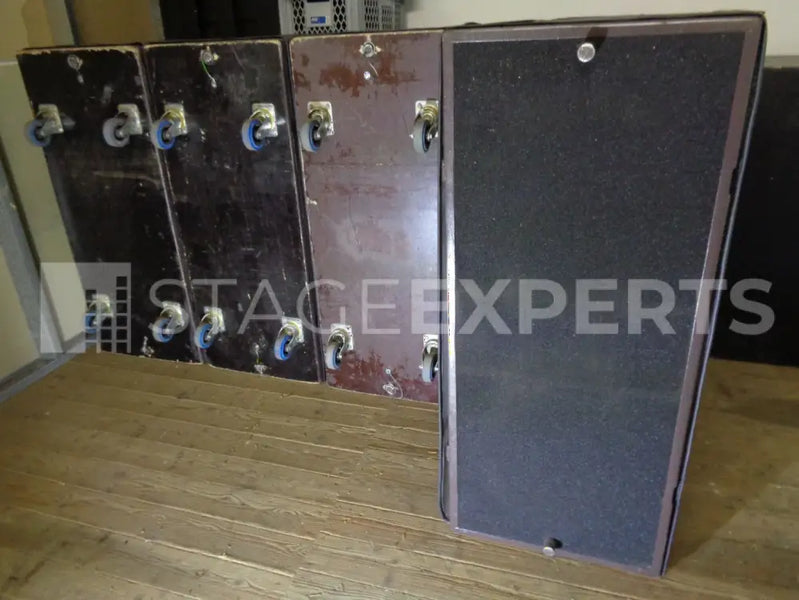 L-Acoustics SB218 Subwoofers – Set of 4 with Dollies