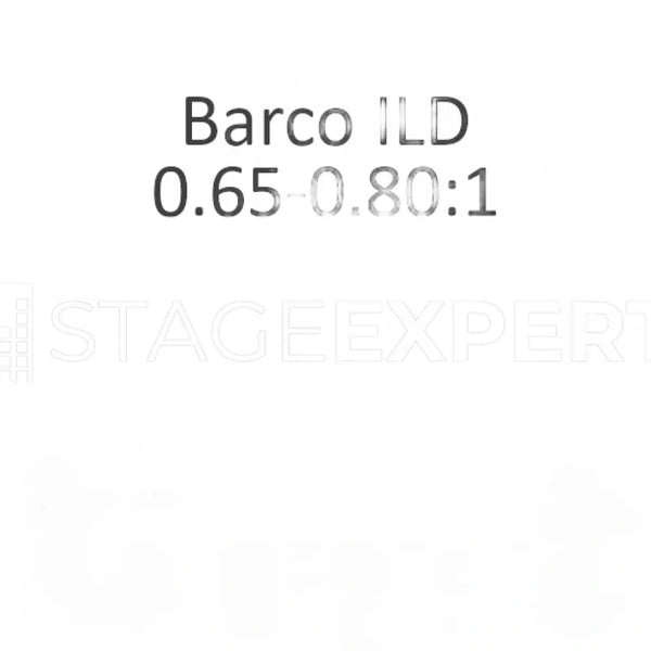 Barco ILD 0.65–0.80:1 Short‑Throw Lens for I600 Projectors