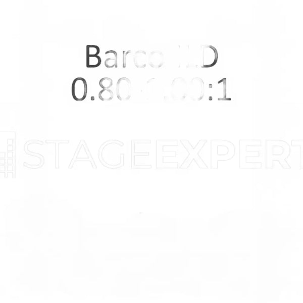Barco ILD 0.80–1.00:1 Short‑Throw Projector Lens – Zoom