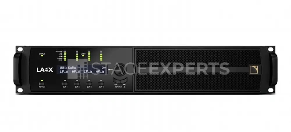 L-Acoustics LA4X System Amplifier with DSP & Networking