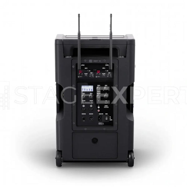 LD Systems ANNY 10 HHD 2 B5 Portable PA System, 2 Mics