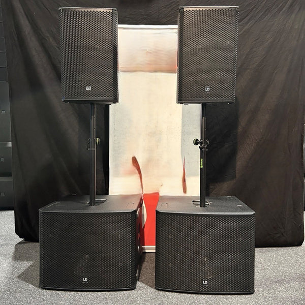 LD Systems Stinger 12 A G3 Club PA Set | B-Stock bundle