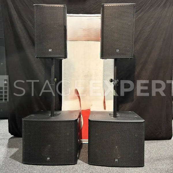 LD Systems Stinger 12 A G3 Club PA Set – B‑Stock Bundle