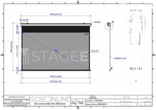 Load image into Gallery viewer, Screenline LODO Evolution 244″ Motorised Projection Screen
