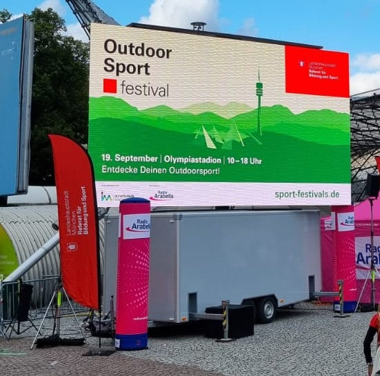 ScreenLED LED Trailer 7x4 m, 5.95 mm Outdoor Display
