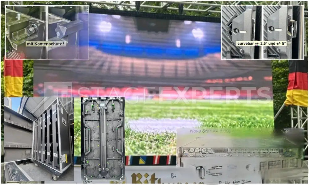 Lightking 3.9mm IP65 LED Panel Set + NovaStar VX1000