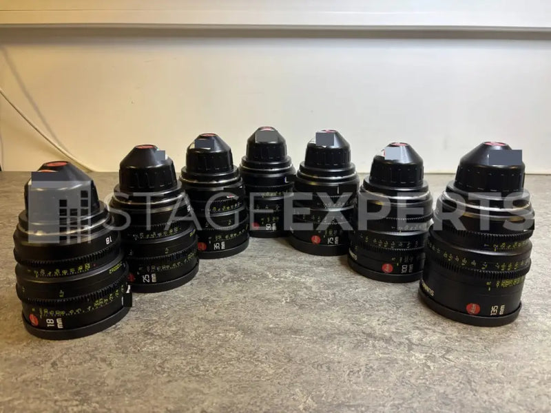 Leica Summicron-C x7 Prime Lens Set PL Mount (Feet)