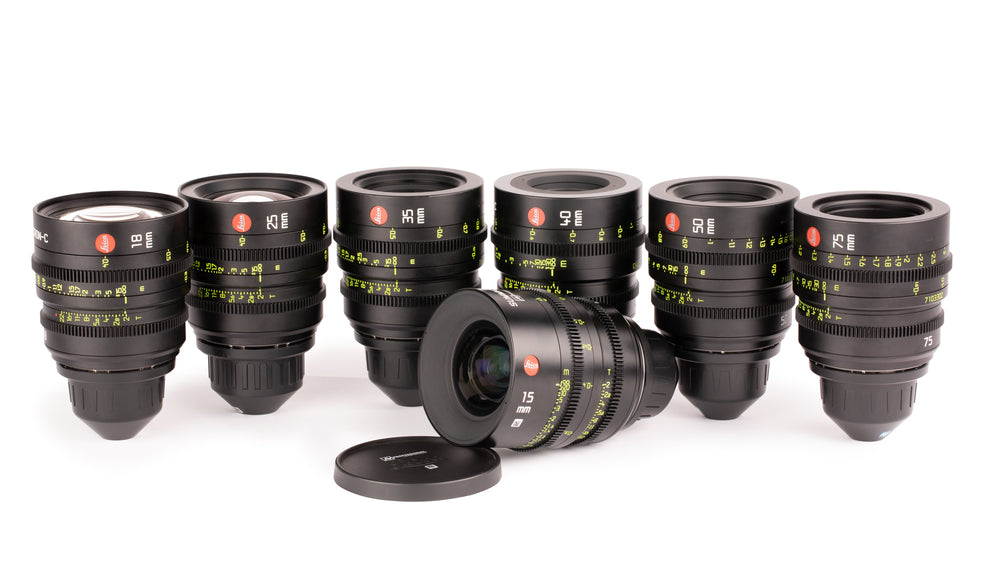 Leica Summicron‑C Cinema Lens Set – 7x PL Mount Primes