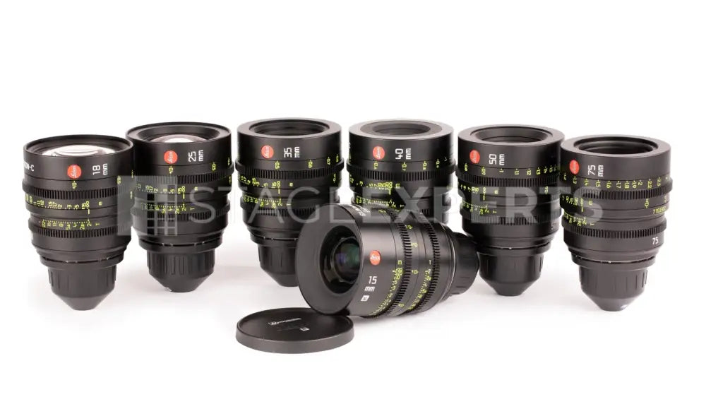 Leica Summicron‑C 7‑Lens PL Prime Set (15–75mm) T2.0
