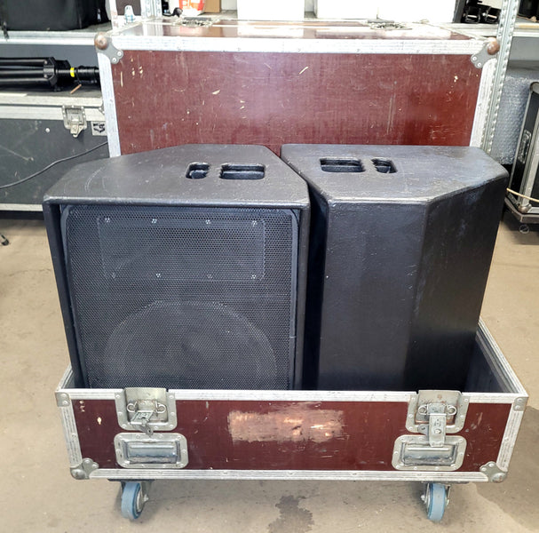 Martin Audio LE400 Monitor Set – 2 Monitors + Double Case