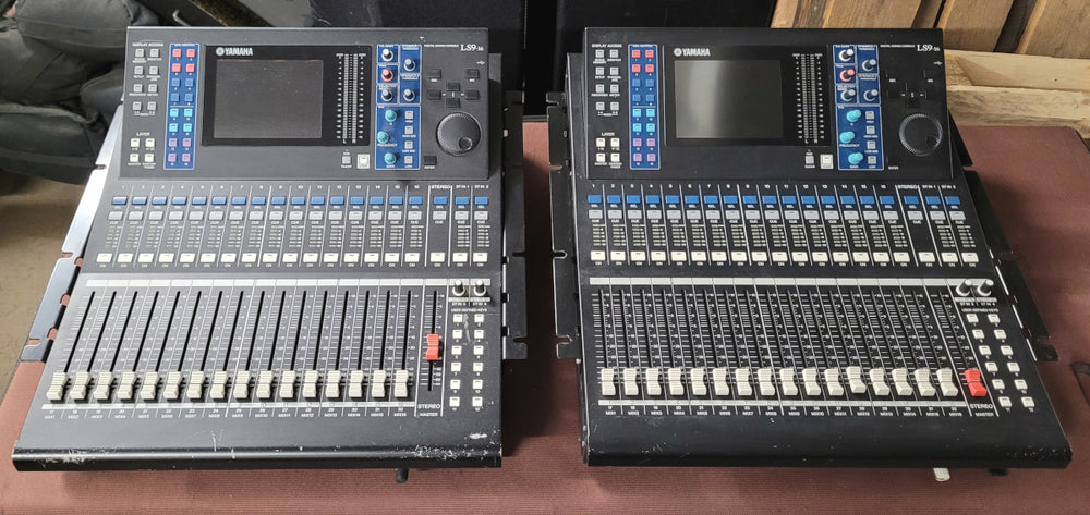 Yamaha LS9-16 Digital Mixing Console – Compact Live Desk