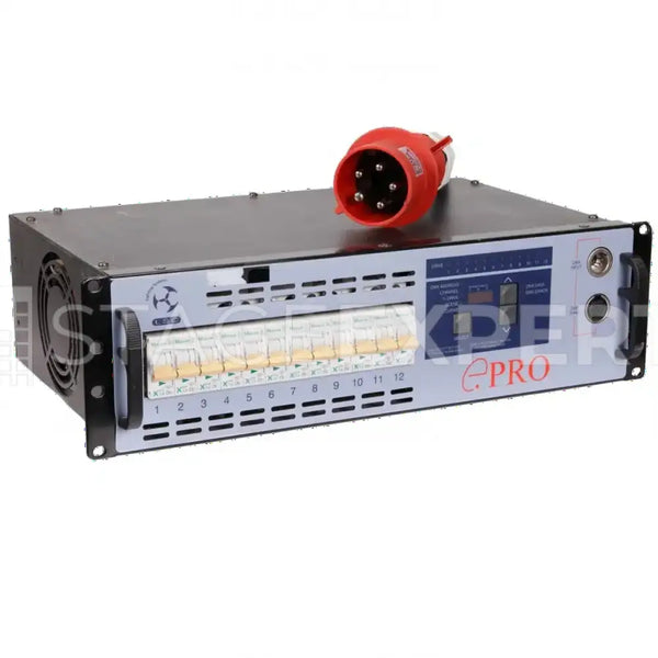 LSC ePRO 12x2.9kW Dimmer Pack, Portable 3‑Phase Rackmount