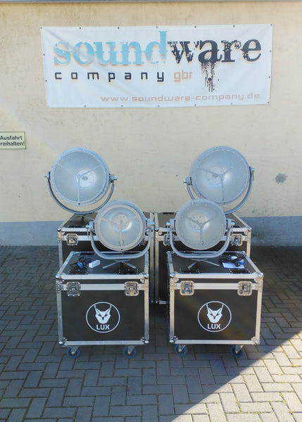 Alagast LUX Retro PATT 750 Pair with LED Ring in Case