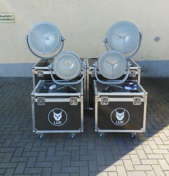 Alagast LUX Retro PATT 750 Pair with LED Ring in Case