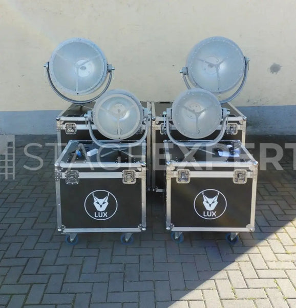Alagast LUX Retro PATT 750 Pair with LED Ring in Case