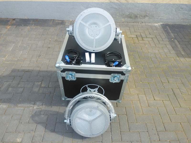 Alagast LUX Retro PATT 500 Set with LED Ring in Case