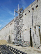 Layher Allround Scaffold Stair Tower 13 m High – Used Set