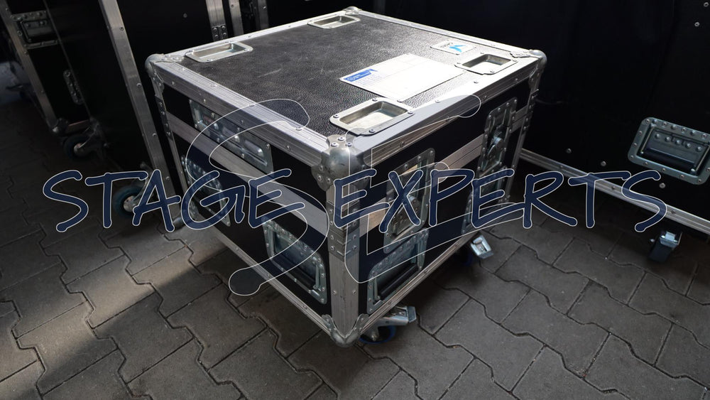 SGM battery LED outdoor flooder "SGM P-1" in the 4 Series Tourcase including 1x W-DMX controller "SGM C-1" & accessories