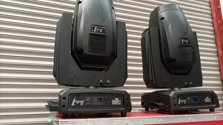 Chauvet Legend 330SR Spot Pair with Custom Case - 2 Fixtures