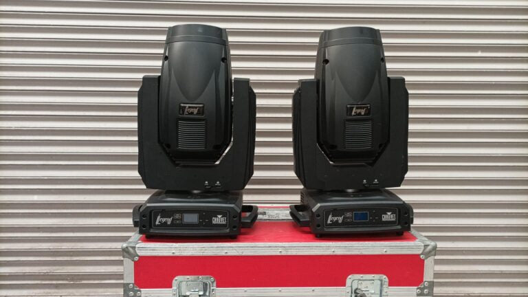 Chauvet Legend 330SR Spot Pair with Custom Case - 2 Fixtures