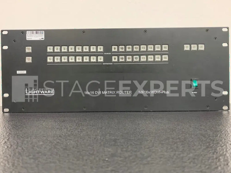 Lightware MX 16x16 DVI-Plus Matrix Switcher for Pro AV