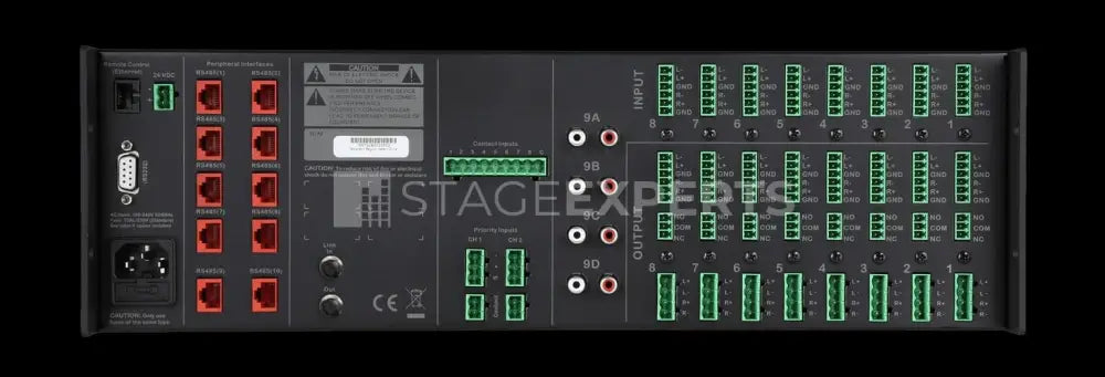 AUDAC M2 Digital Audio Matrix with DSP, 9x8 I/O and Control