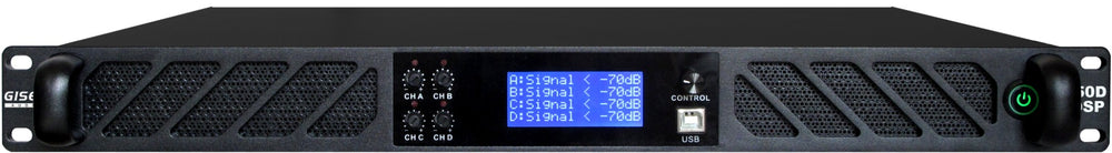 Gisen Audio M50D-DSP 2‑ch Amplifier with DSP – B-stock