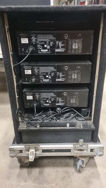 Yamaha M7CL48-ES + 3x SB168-ES Stageboxes with Cases