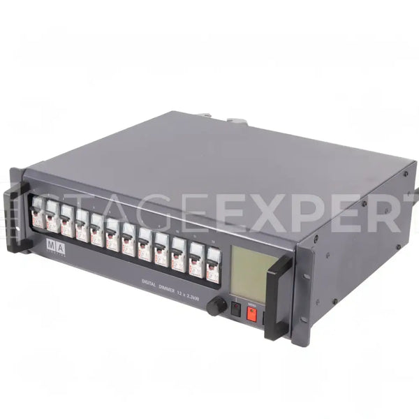 MA Lighting Digital Dimmer 12×2.3kW – 12-Channel Rack Unit