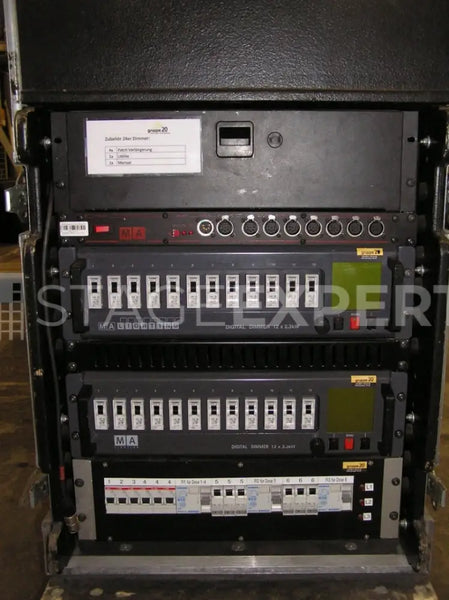 MA Lighting 24‑Channel Dimmer Rack, 24 x 2.3 kW (63A)