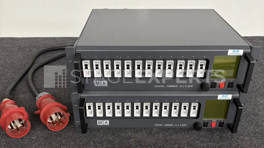 MA Lighting DD 12x2.3kW Digital Dimmer Pack for Stage Use