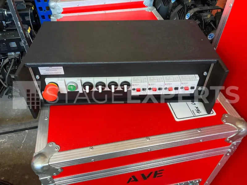 4-Way Motor Controller – Direct Control, Rackmount for Hoists