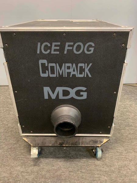 MDG ICE FOG Compact Low-Fog Generator with Case & Hoses