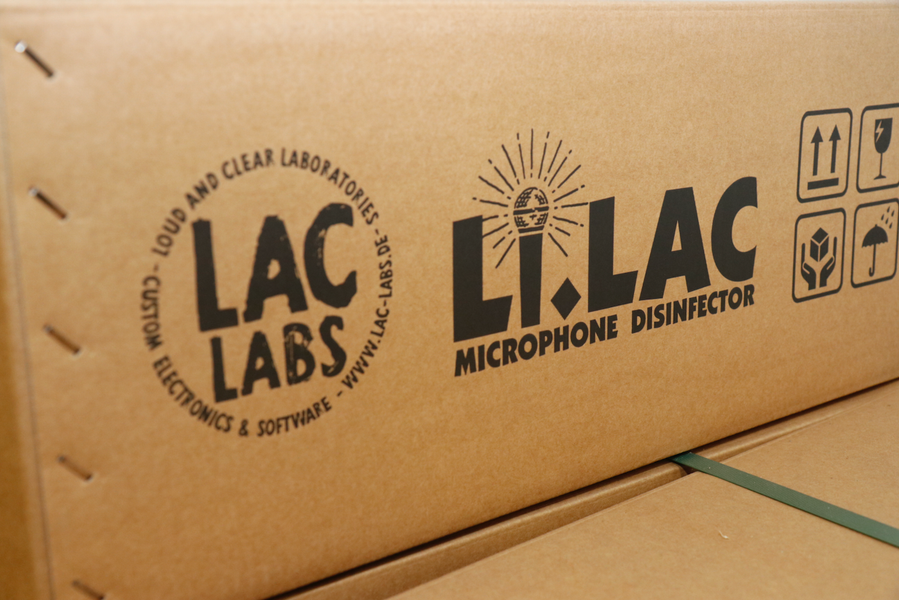 LAC LABS LiLAC Microphone Disinfection Drawer | New