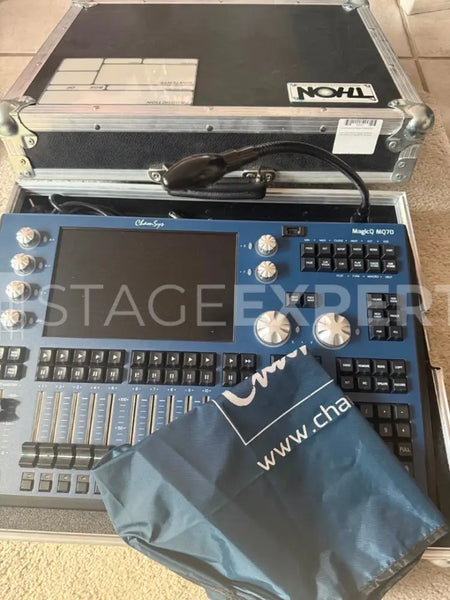 ChamSys MQ70 Lighting Console with Flight Case – Portable