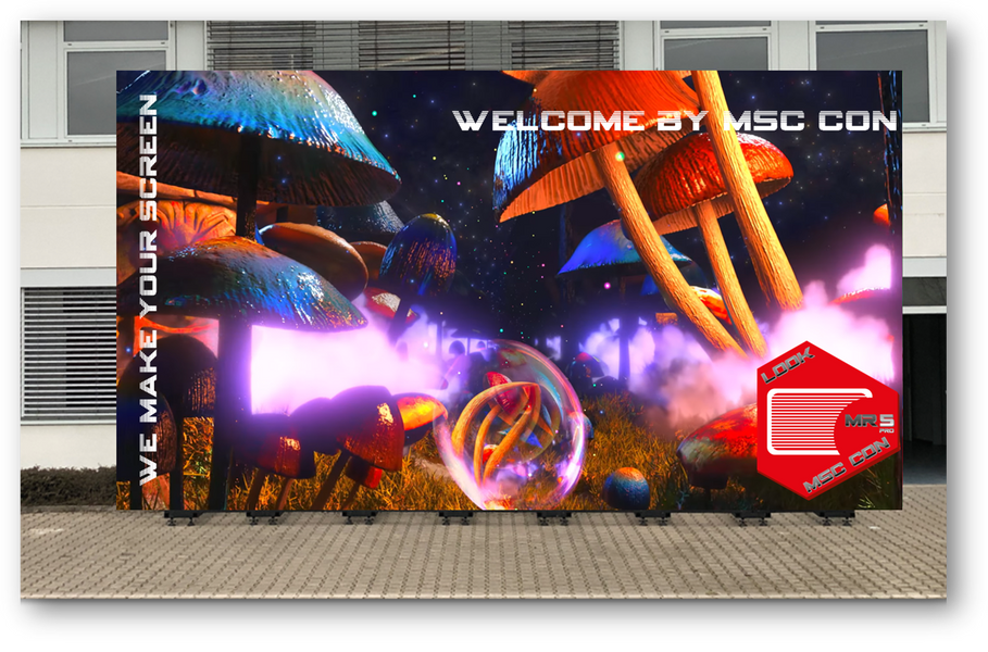 MSC CON MR5pro 2.976mm Outdoor LED Panels | IP65, 3840Hz