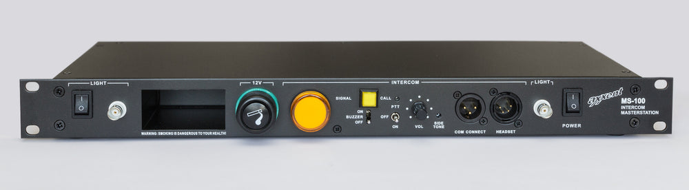 axxent MS100 Intercom Master Station, 1-Channel, 19-inch