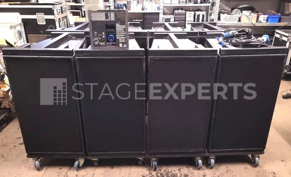 Meyer Sound MSL-4 Tops – 8x with Fly Frames & Dollies