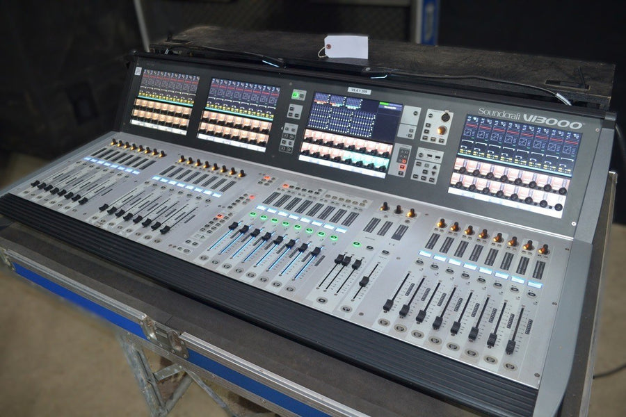 Soundcraft Vi3000 + Vi Stage Rack Dante Bundle | Digital