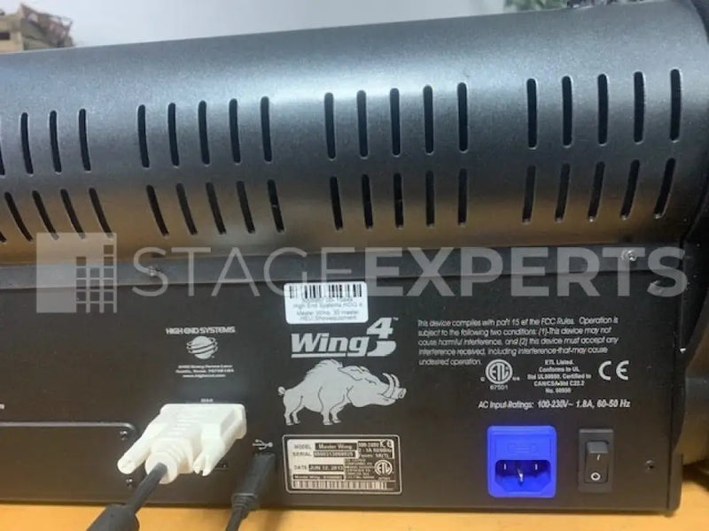 High End Systems Hog 4 Master Wing – Touch Display Control