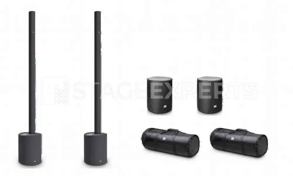 LD Systems MAUI 5 Pair with Bags – Ultra-Compact Column PA
