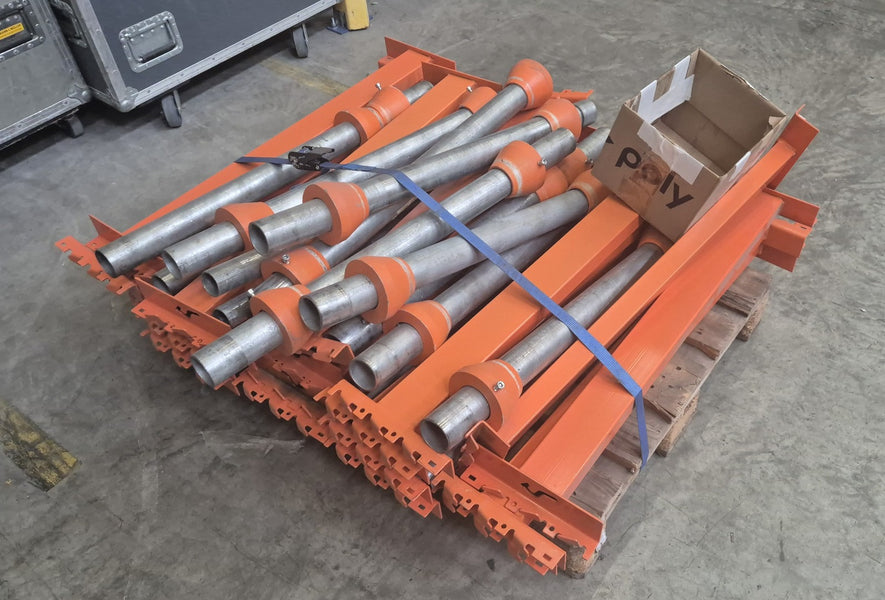 Cable Drum Rack – 5 Bays, 3 Levels, 3.35 m High