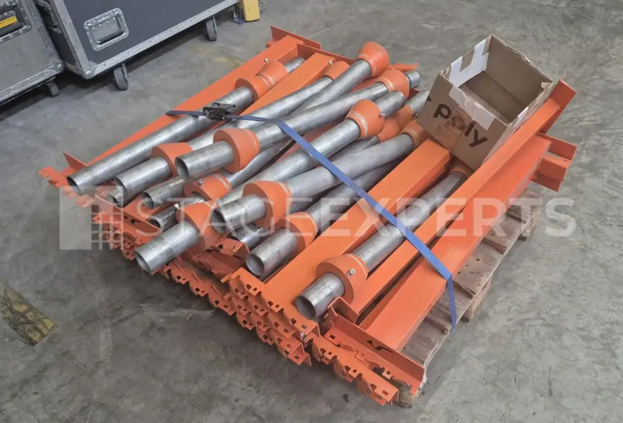 Cable Drum Rack – 5 Bays, 3 Levels, 3.35 m High