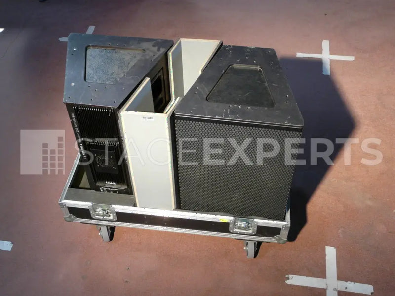 Meyer Sound UPQ-1P Pair with Flightcase & MYA-UPQ Yokes