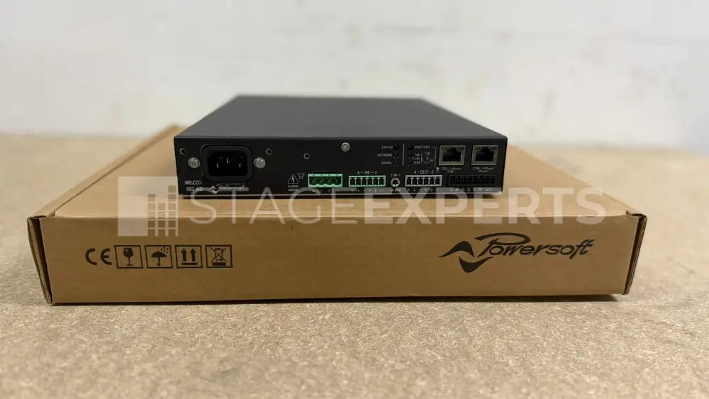 Powersoft Mezzo 602 AD 2‑Ch 600W Dante Installation Amplifier