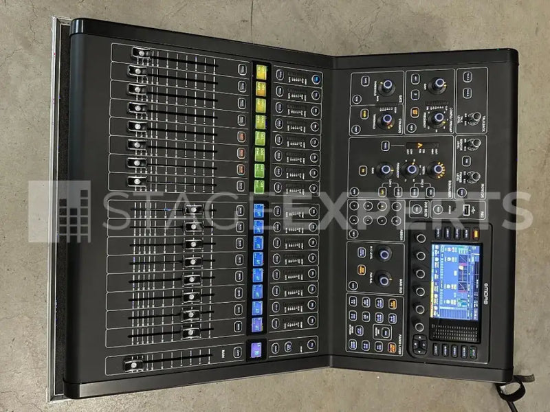 Midas M32R Digital Mixer with DN32 Dante + Live Cards in Case